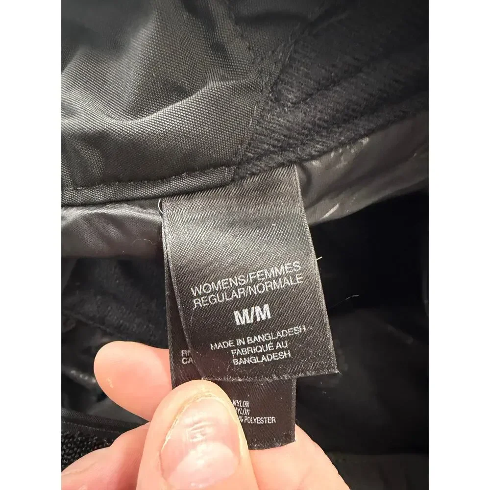 North Face HyVent Snow Pants Black Women’s Medium Ski Snowboard Winter Outdoors - Picture 4 of 15